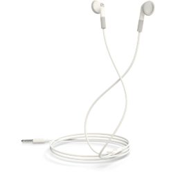 2BOOM Mixx Tributes Stereo In-Ear Headphones, Non-Ear Silicon Cushion, 120 cm, White
